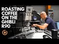 Roasting coffee on the coffee tech engineering ghibli r90