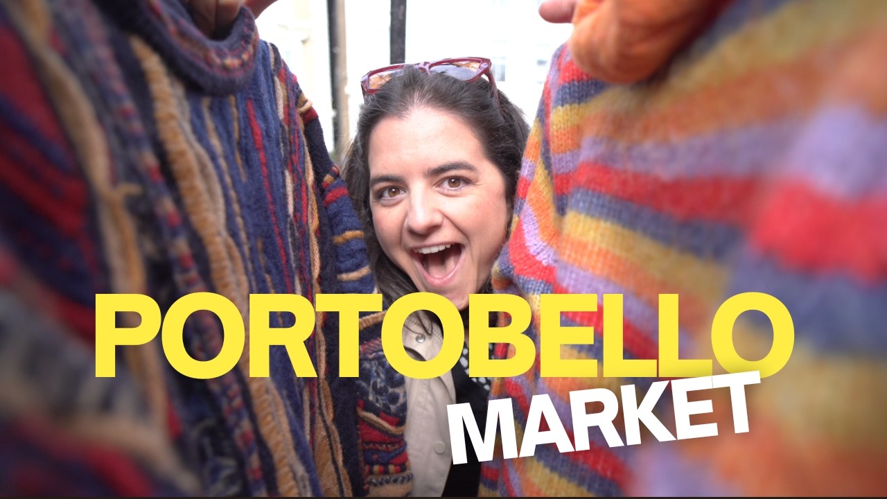 ¡Nos vamos a Portobello Market y pasa ESTO!
