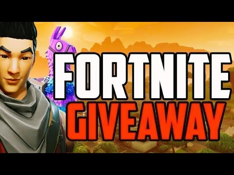 Fortnite account giveaway - YouTube