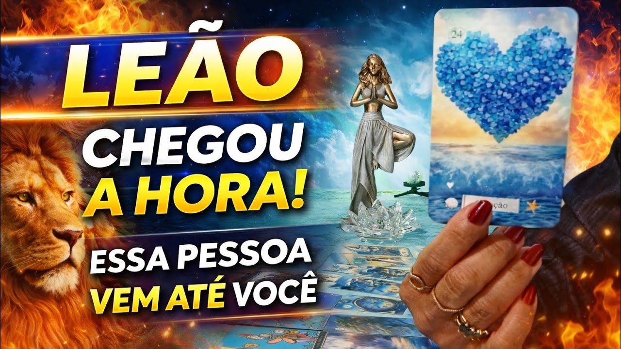 * LEÃO * 💫🌹 ALGUÉM NÃO CONSEGUE MAIS FICAR LONGE DE VOCÊ.