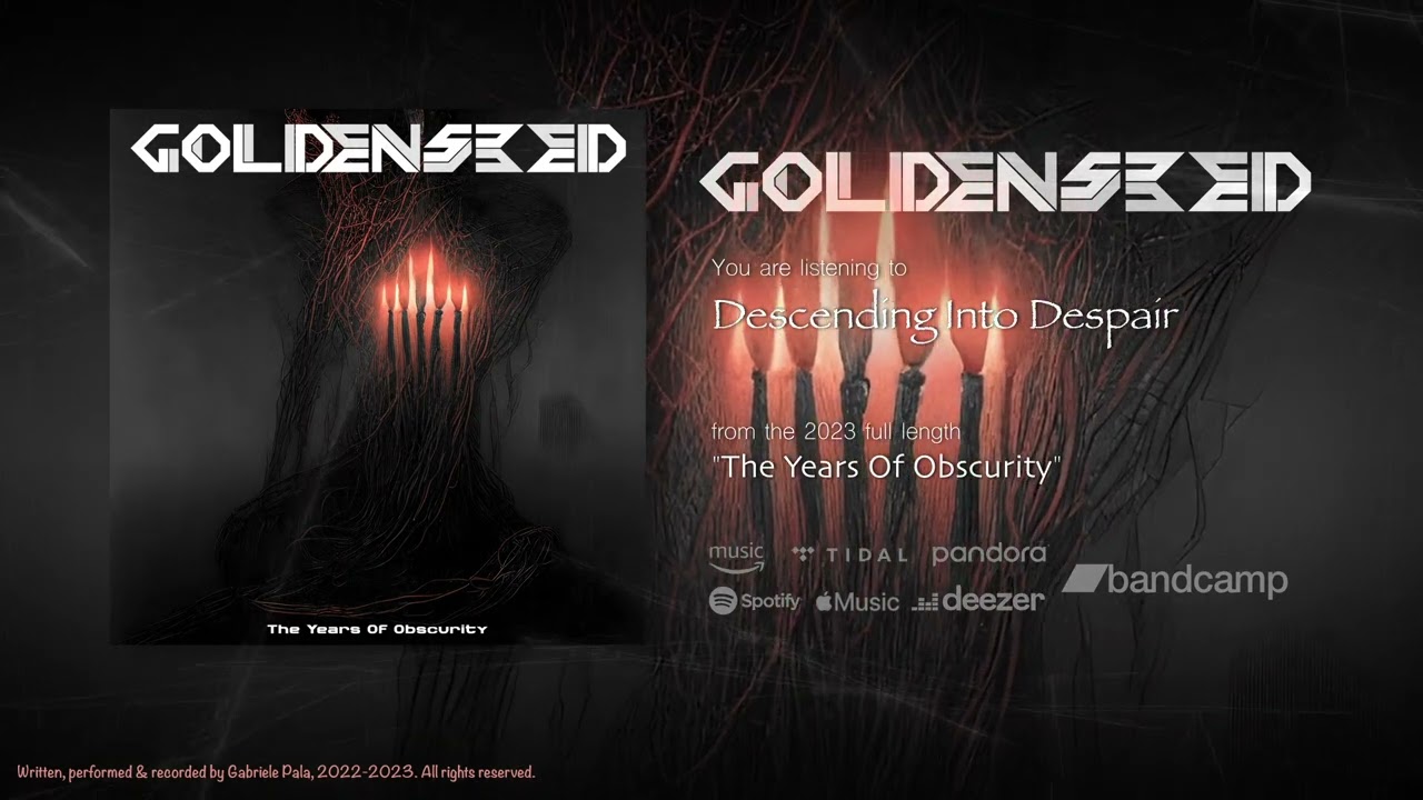 GOLDENSEED - Descending Into Despair [SONG 2023 07/10] Progressive Death Metal