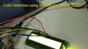 Color detection using Arduino Uno and TCS3200 color sensor