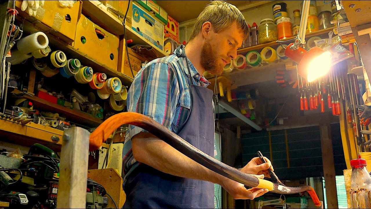 От необработанного ротанга до мощного традиционного лука | Полный процесс изготовления