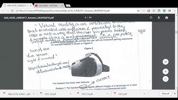 AQA GCSE Computer Science June 2017 No.3