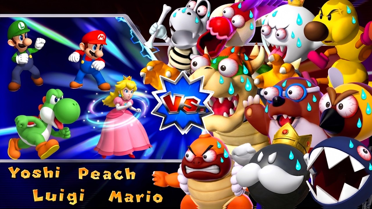 マリオパーティ9 + Jamboree】ボスラッシュ完全攻略！ピーチVSマリオVS