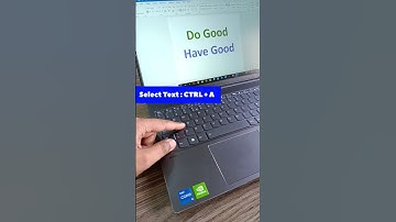 How to Underline the Text #computereducation #shortcutkeys #shorts