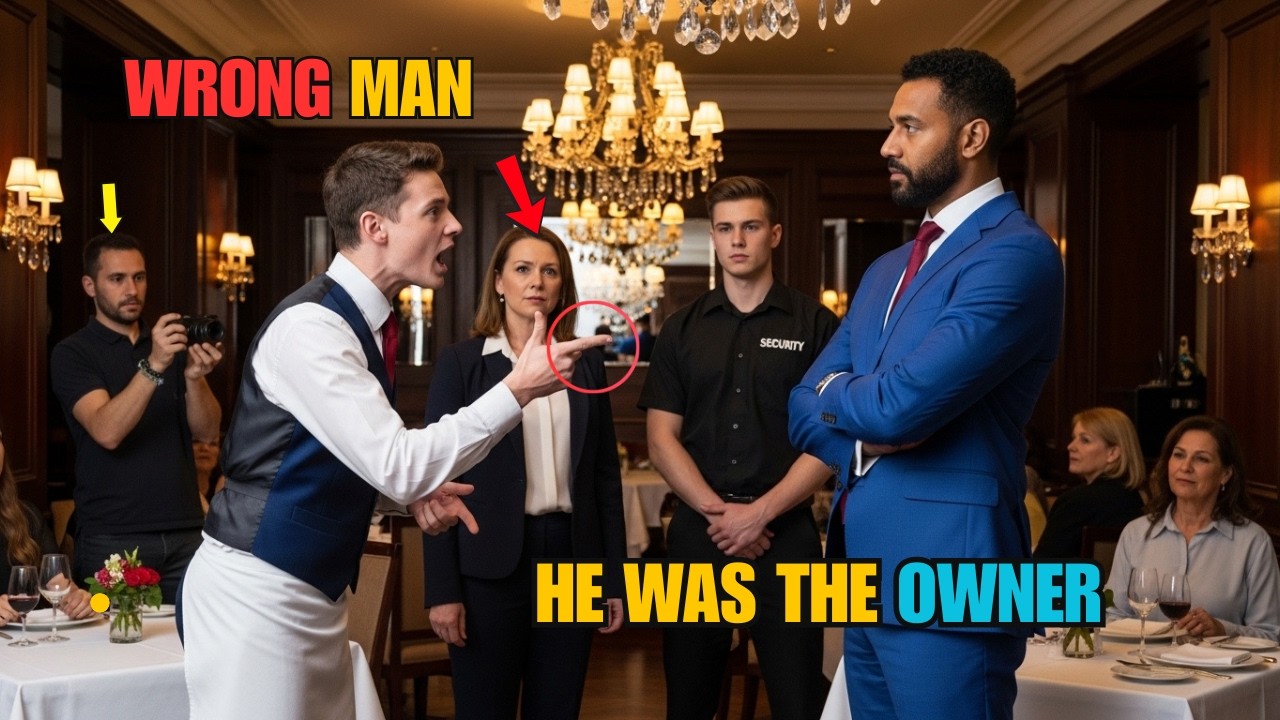 Waiter Refused to Serve a Black Man — He Had No Idea He Owned the Restaurant