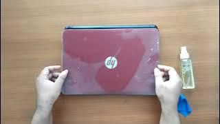 Tutorial Pasang Skin transparan Laptop