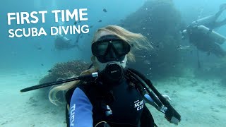 SCUBA DIVING IN KOH TAO THAILAND (first time diving)