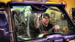 Yamaha Wolverine Glass Windshield with Wiper and Washer System Install
