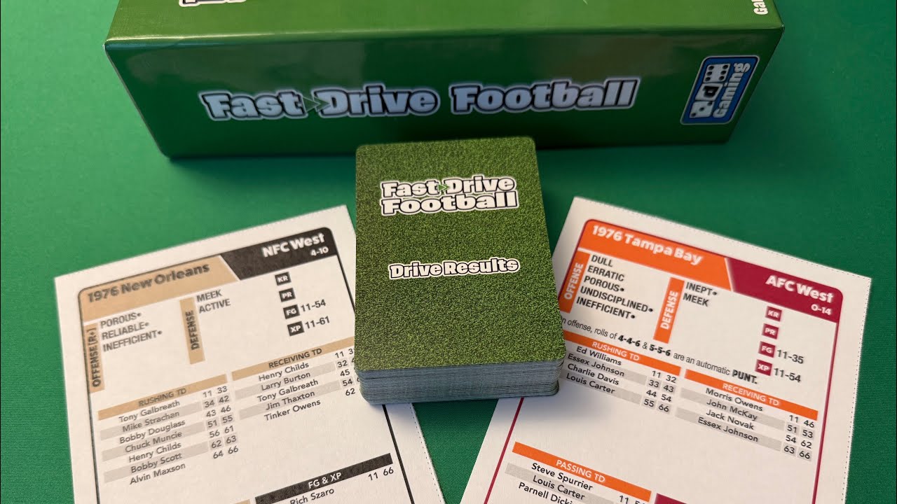 FDF FAC Edition Gameplay: 1976 New Orleans @ 1976 Buccaneers