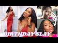 *BIRTHDAY GIVEAWAY 💃🏾* | Making my DRESS in a DAY for my BIRTHDAY PHOTOSHOOT | Behind the scenes