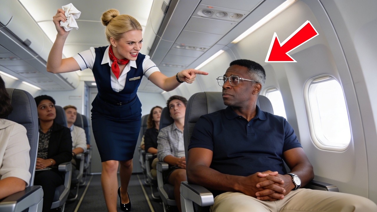 Black CEO Boards Flight With Crumpled Napkin - Flight Attendant's Career Ends