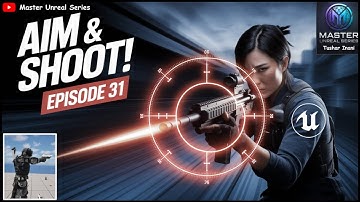 Unreal Engine 5: Crosshair, Aiming & Shooting System! 🎯 | Master Unreal Series | Ep. 31