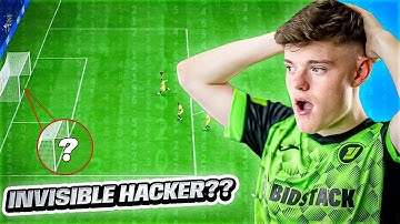 I MADE AN INVISIBLE HACKER RAGE QUIT ON FUT CHAMPS! - FIFA 23