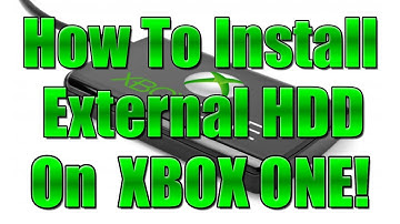 How to Install an External Hard Drive on XBOX ONE