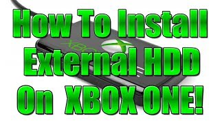 How to Install an External Hard Drive on XBOX ONE