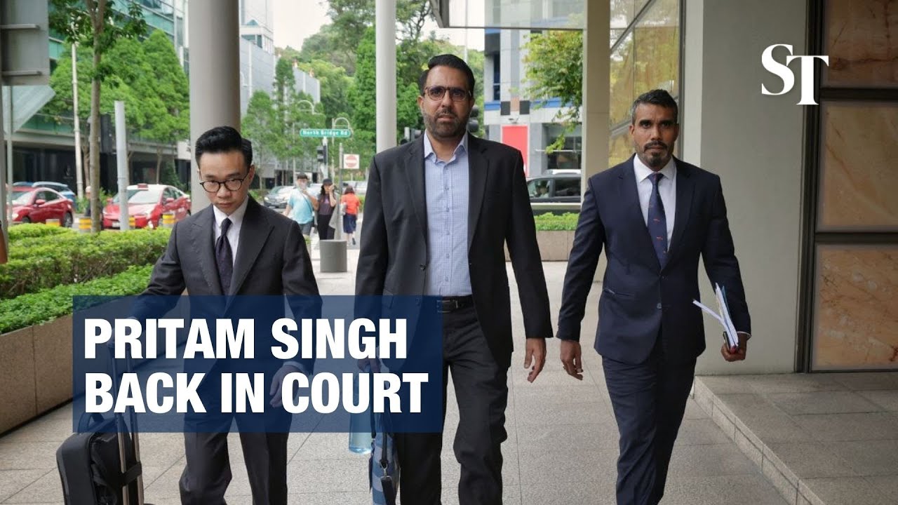 Pritam Singh arrives at Supreme Court to file application regarding his ...