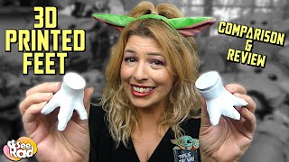 3D Printed Baby Yoda Feet Review & Comparison Can Be Used To Modify The Mattel The Child Plush