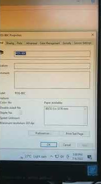 Enable beep sound while printing B POS