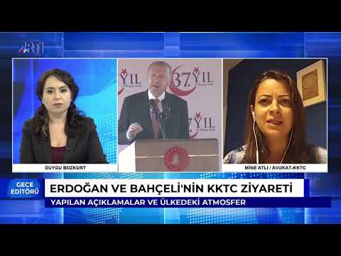 Erdoğan ve Bahçeli'nin KKTC ziyaretini avukat Mine Atlı değerlendiriyor