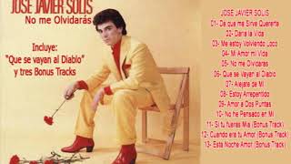 José Javier Solis.- No me Olvidarás 1988 (Disco Completo)