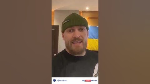 "Stop whining and ducking!" 🚨 | Oleksandr Usyk replies to Tyson Fury rematch demands!