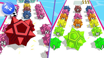 AZ Run (IOS, Android) | Gameplay All Levels | Level 64-66