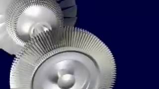 How a High Bypass Turbofan Works