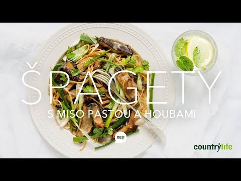 Špagety s miso