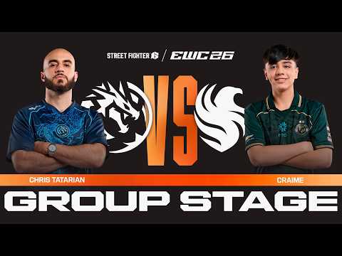 Chris Tatarian vs Craime — Esports World Cup 2026 — Pools