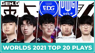 Top 20 Best Plays Worlds 2021 - Knockout Stage