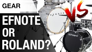 Efnote 7 vs. Roland VAD503  Which EDrum Kit Sounds Better? | EDrum Comparison | Thomann
