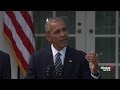 President Obama full speech following Donald Trump's election win