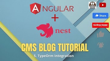 5.  TypeOrm Integration