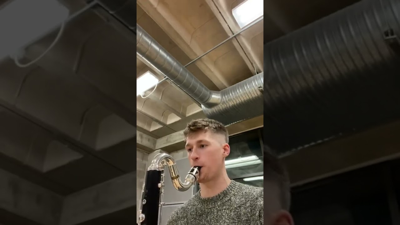 Shostakovich Violin Concerto, Scherzo - Bass Clarinet Excerpt