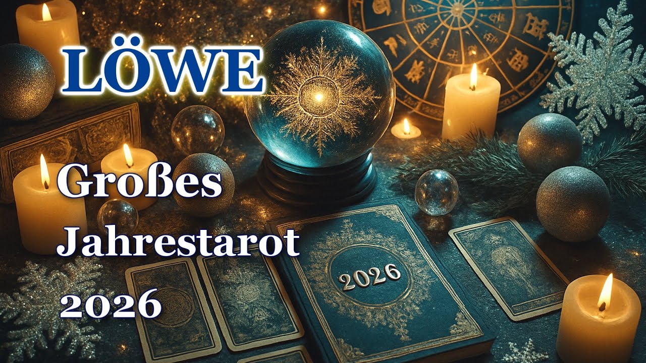 🌟💫Großes Jahrestarot 2026 für Löwe – 12 Häuser, 12 Lebensbereiche✨💫🍀🌟