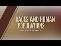 Origins races  human populations
