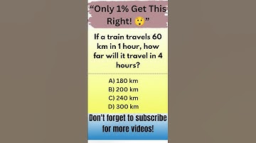 “Can You Solve This Fast? 🤔#brainbuzz #mathstricks #dailypuzzle #shorts #mathshorts #iqtest #iqlevel