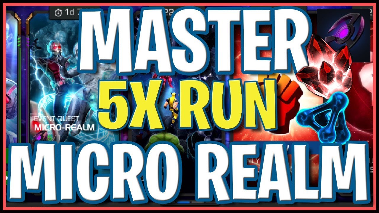 MASTER MODE MICRO-REALM 5x RUNS! WISH ME LUCK! :D