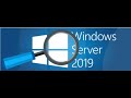 Installing Windows Server 2019