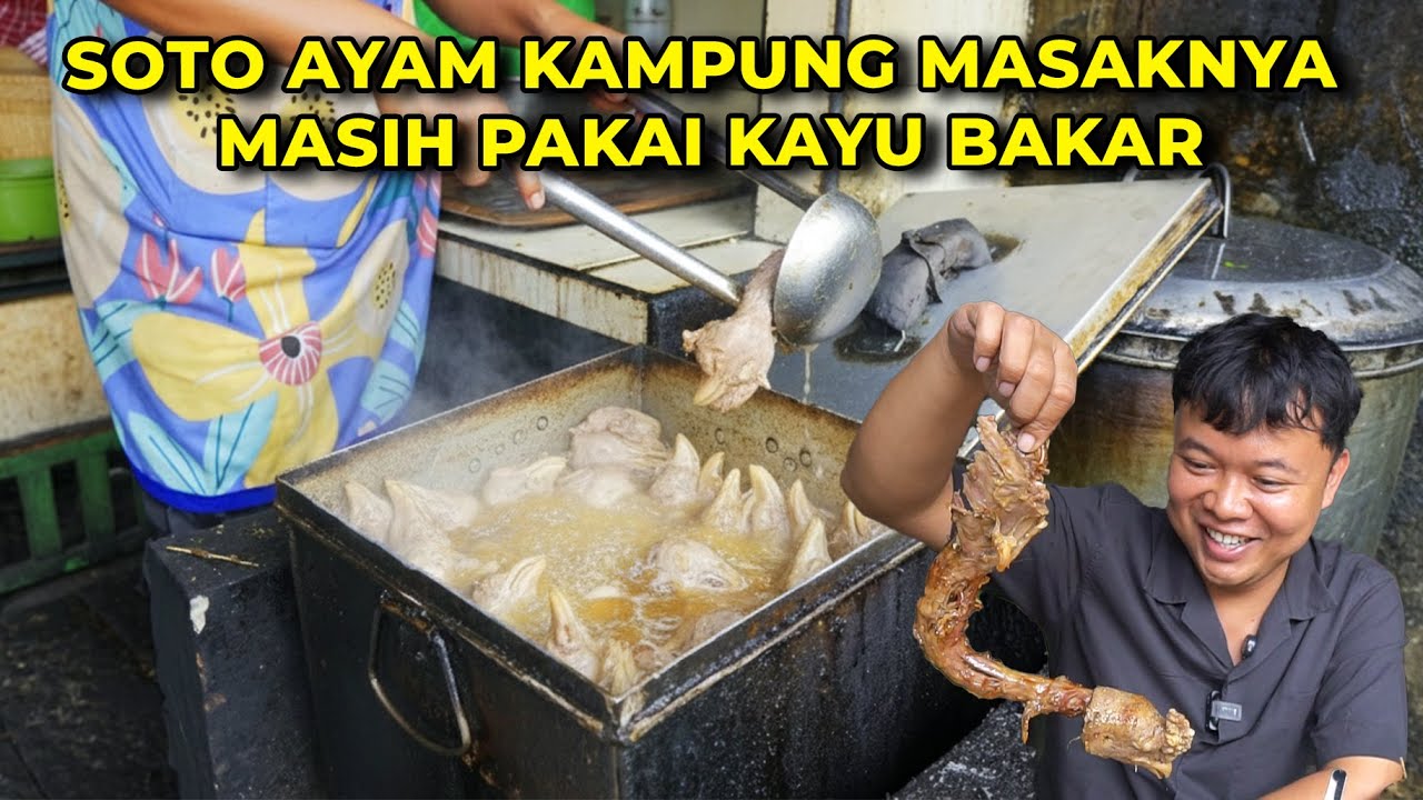 Soto Ayam Legend Langganan Para Artis & Pejabat! Masaknya Masih Tradisional!