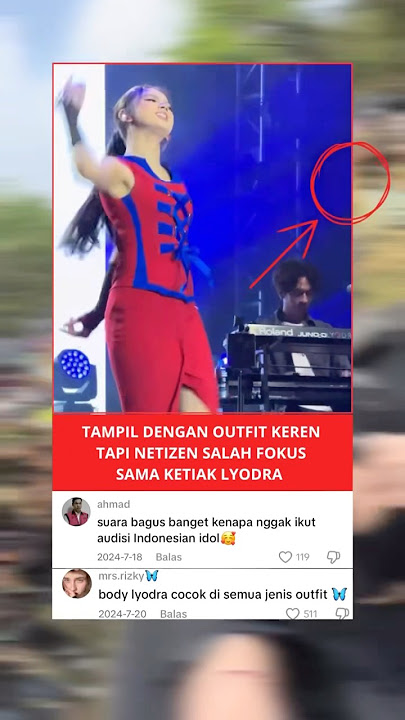 Lyodra orang orang jadi salah fokus #lyodra