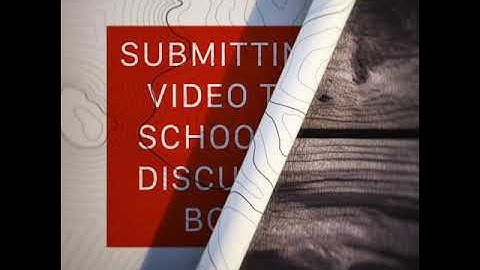 How to submit a video to a discussion board in Schoology