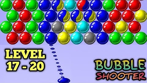 Bubble shooter level 17-20. बब्बल शूटर