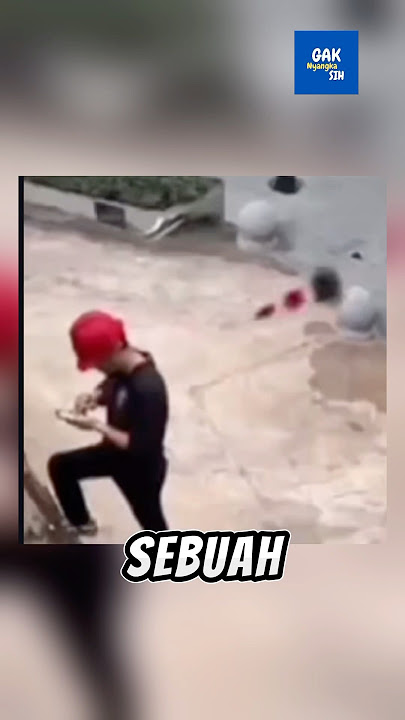 Pembatas jalan terbang mengenai pria ini, ternyata …