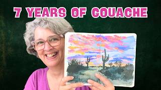 7 Years of Gouache Sketchbooks: What Changed