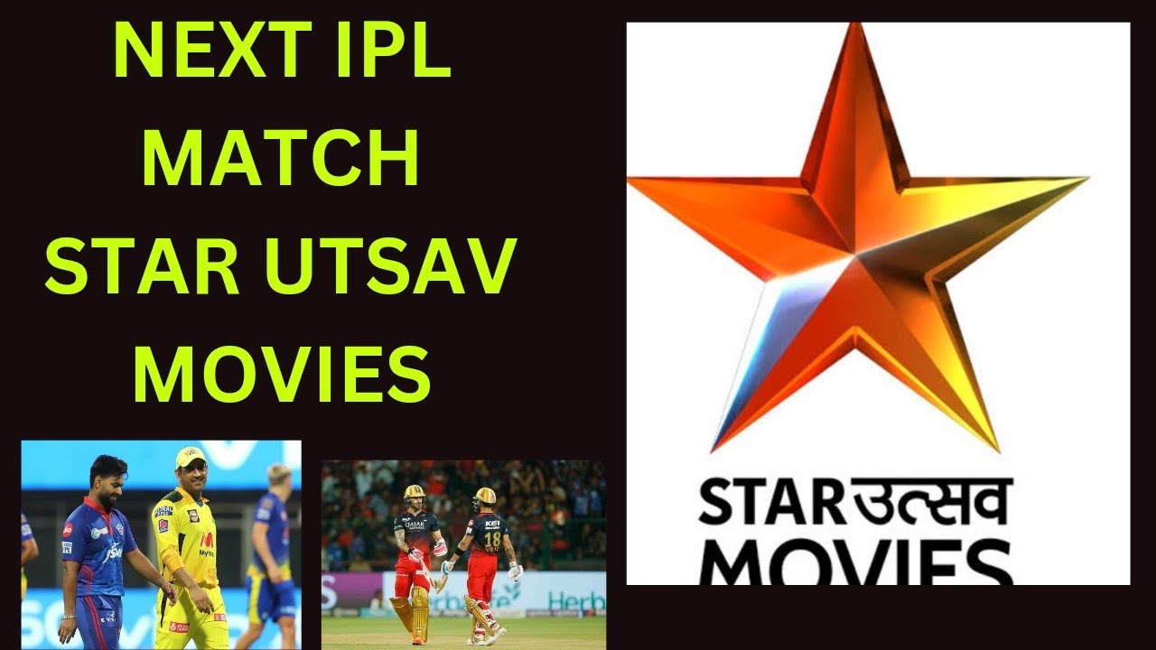 IPl 2024 NEXT IPL MATCH ON// STAR UTSAV MOVIES//DD FREE DISH NEW