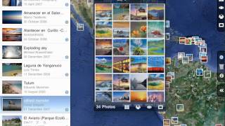 Geo Photo Explorer iPad 1.1 - Select Interface design screenshot 2