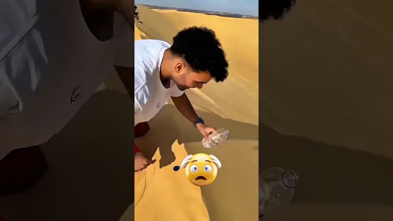 Can Water Disappear in 6 Seconds in the Desert? 🔥